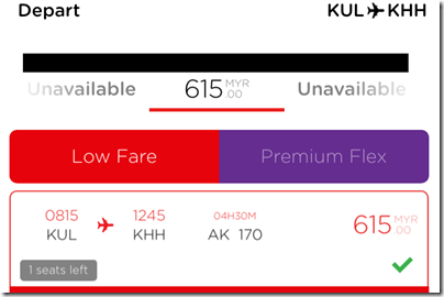 Air Asia Flight Booking