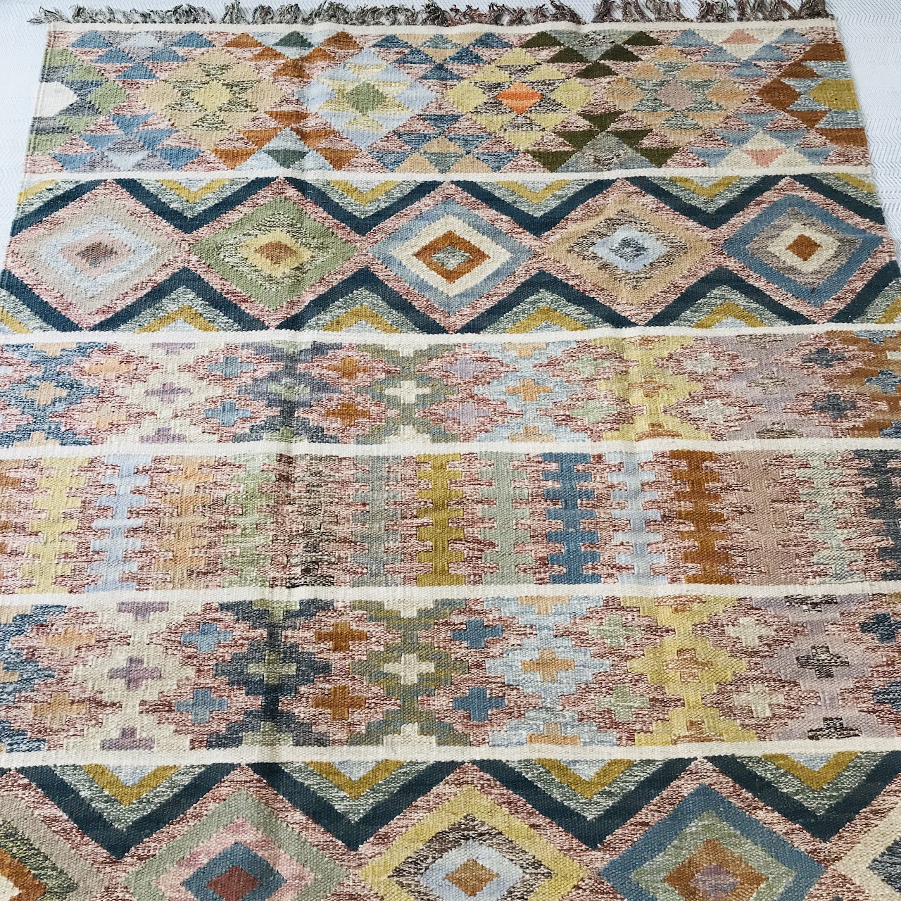 Egyptian Wool Kilim Area Rug #3