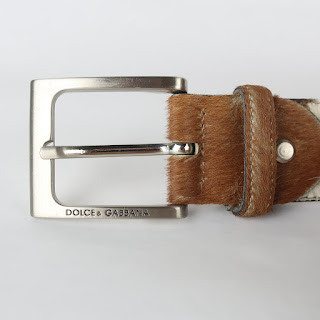 Dolce & Gabbana Calf Hair Belt