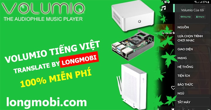 Volumio tieng viet