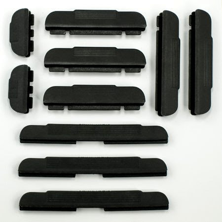  Lamptron Computer Slot Protector Kit - Black (For DDR2/DDR3 RAM, PCI,  &  PCI-E Slots)