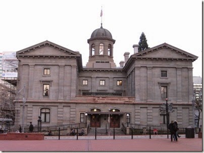 IMG_1178 Pioneer Courthouse in Portland, Oregon on January 23, 2010