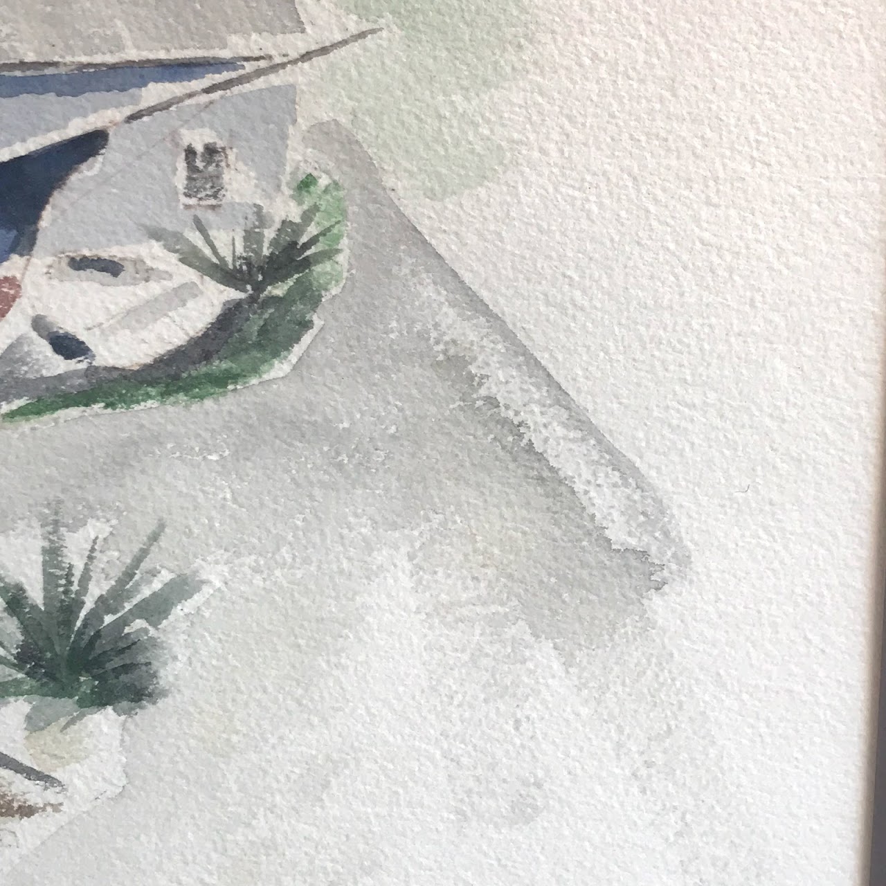 Charles N. Stearns Signed Watercolor