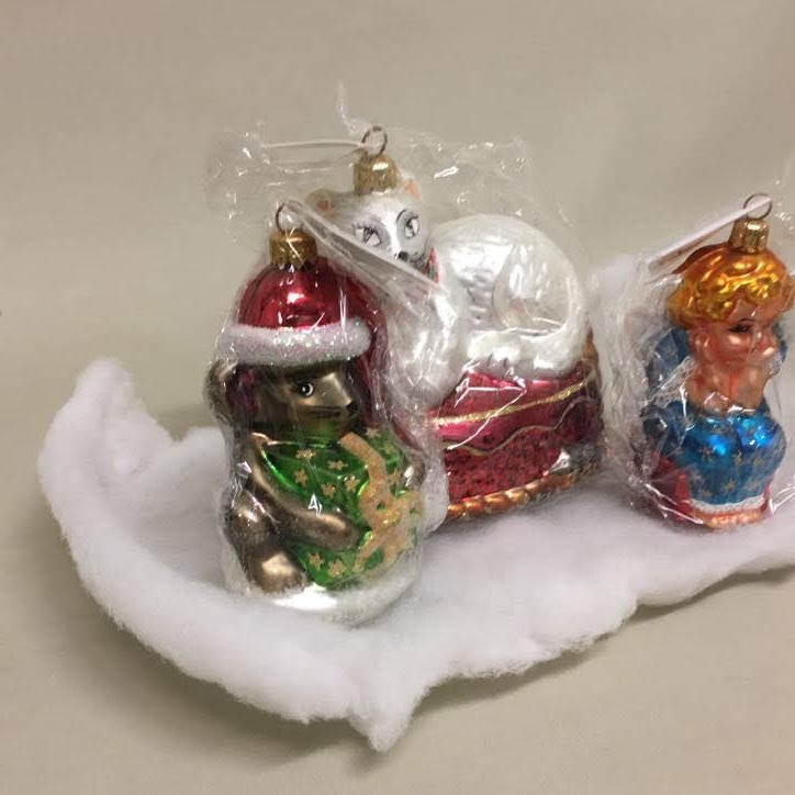 Christopher Radko Ornament Trio