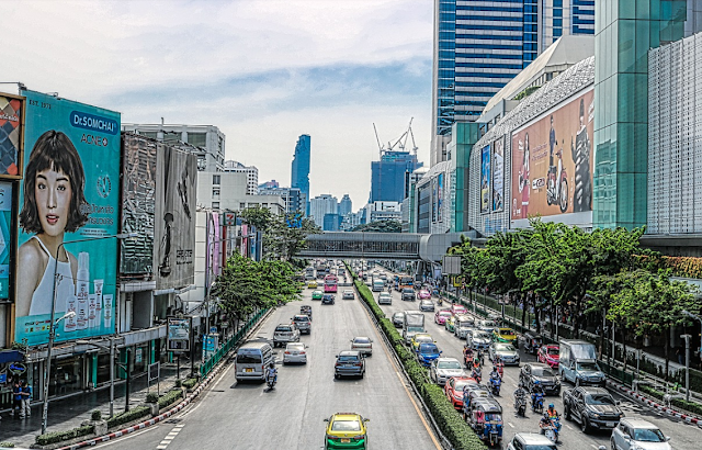 曼谷-mbk-街景