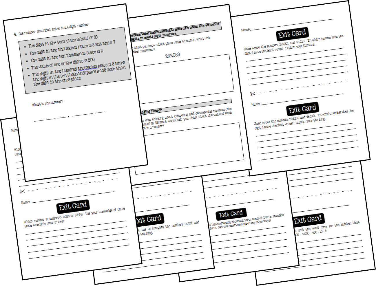 Ms Third Grade Place Value Unit