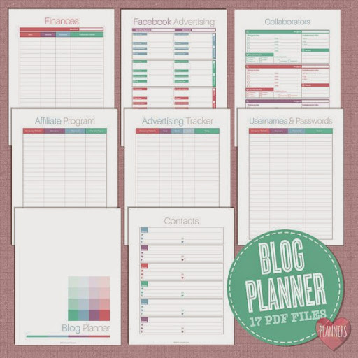 Blog Planner Kit: Reseña y Sorteo