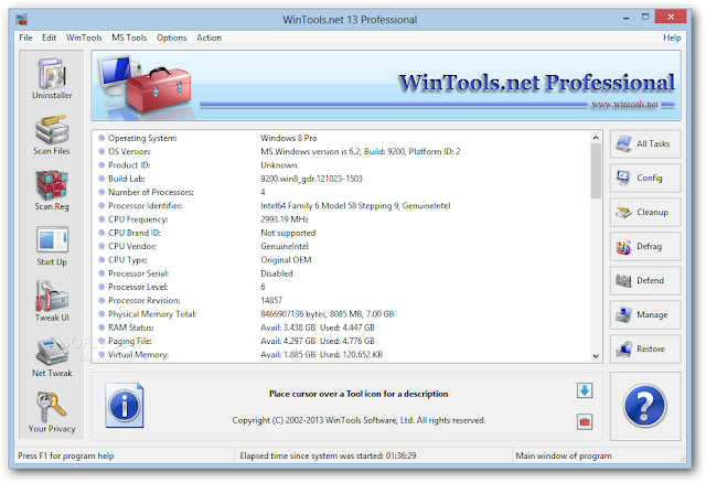 Descargar WinTools net Professional Premium Español + Serial