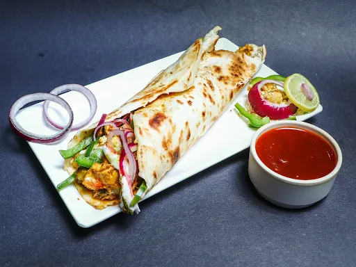 Paneer Corn Masala Roll