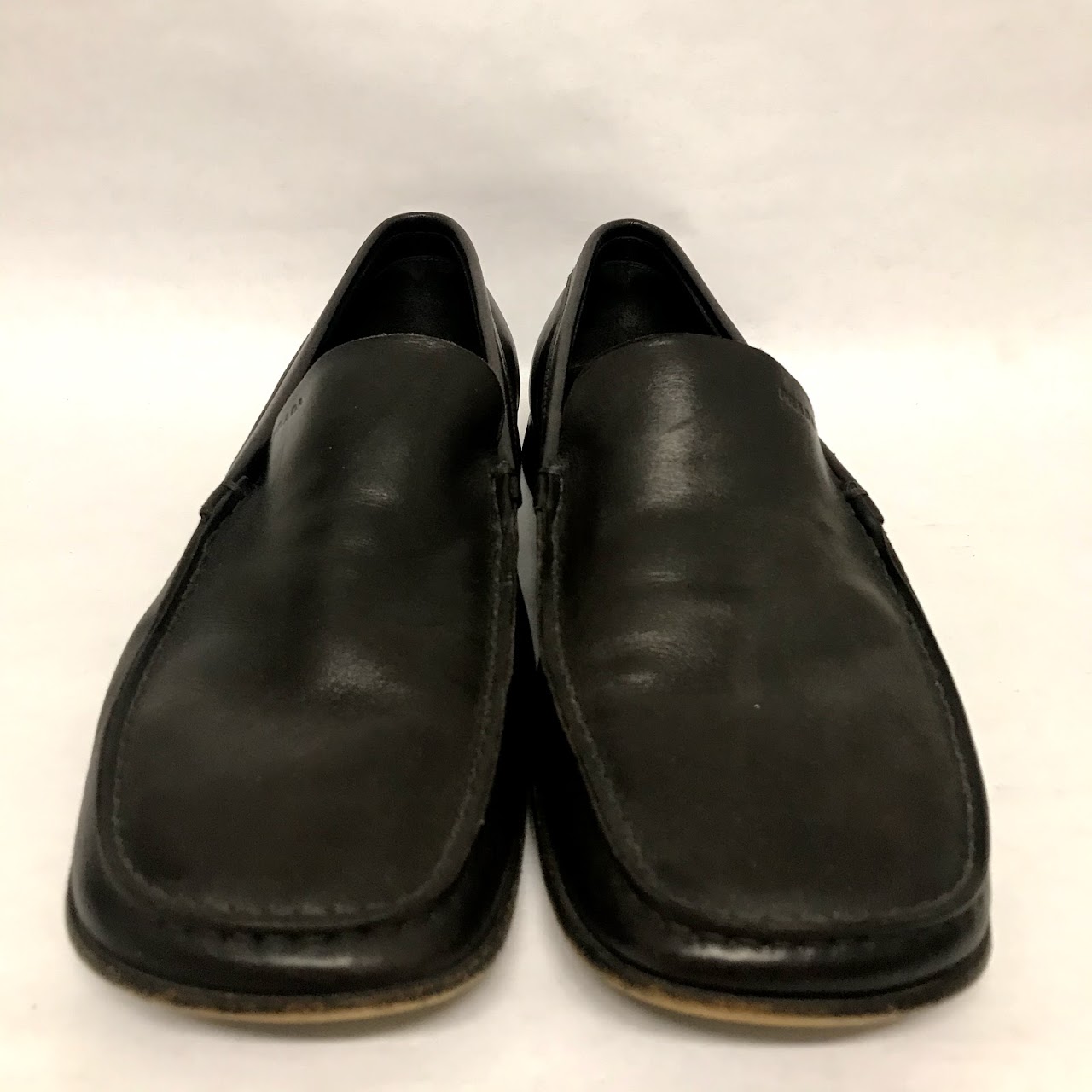 Prada Square Toe Loafers