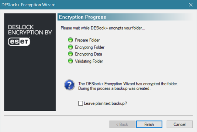 Шифрование ESET EndPoint, DESlock