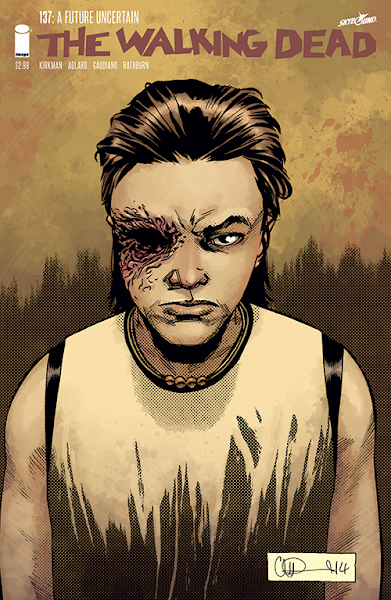 The Walking Dead comic issue #137 cover