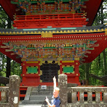 matt at the toshogu shrine in Nikko, Japan in Nikko, Totigi (Tochigi) , Japan