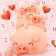 Cute Pink Pig keyboard icon