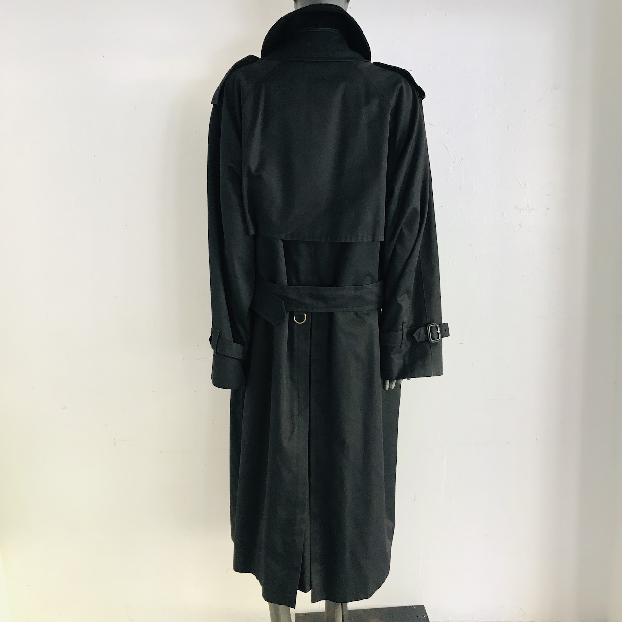 Burberrys Black Trench Coat