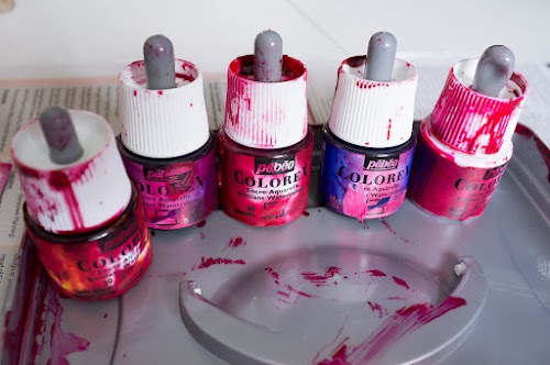 Pebeo Colorex Ink set damaged during delivery