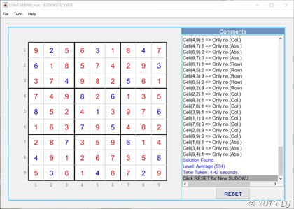 Solving with Logic