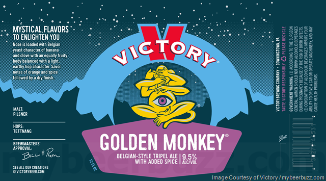 Victory Updating HopDevil IPA, Golden Monkey & Prima Pils