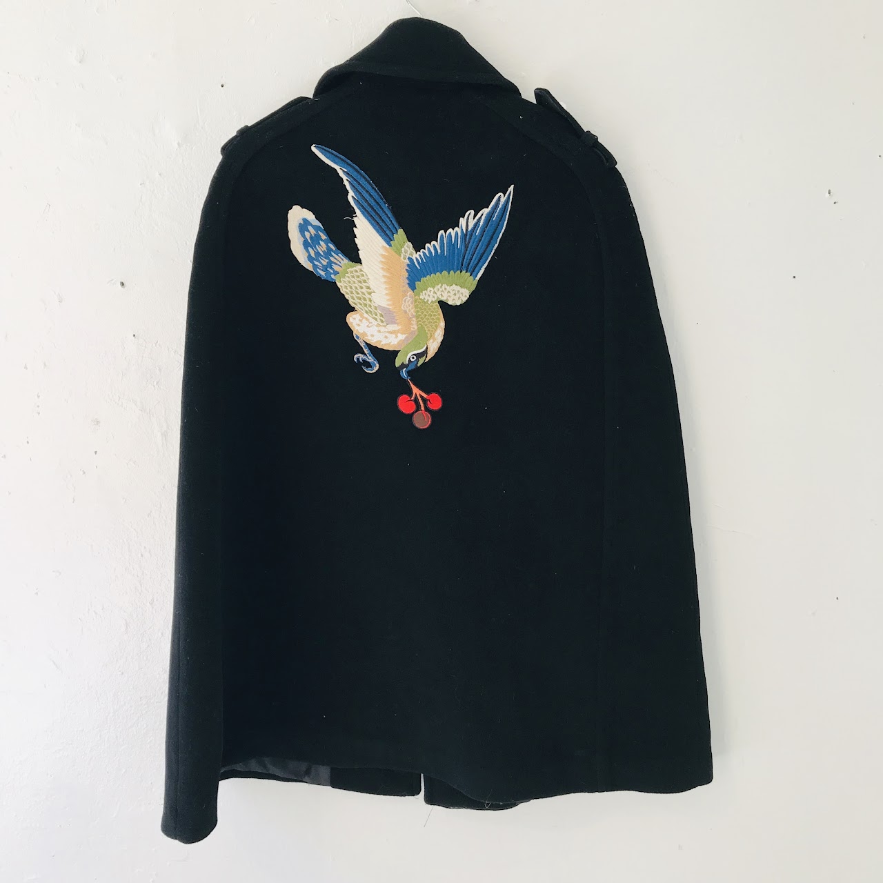 Gucci Embroidered Cape