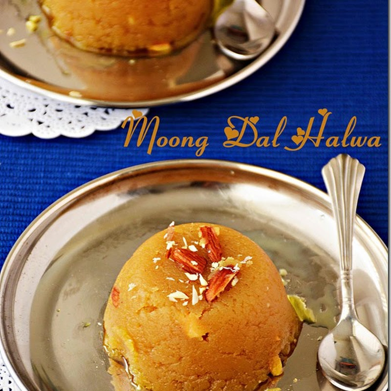 Moong Dal Halwa / Paasi paruppu halwa / Halwa using Moong dal powder- Easy method with video(Diwali recipes)