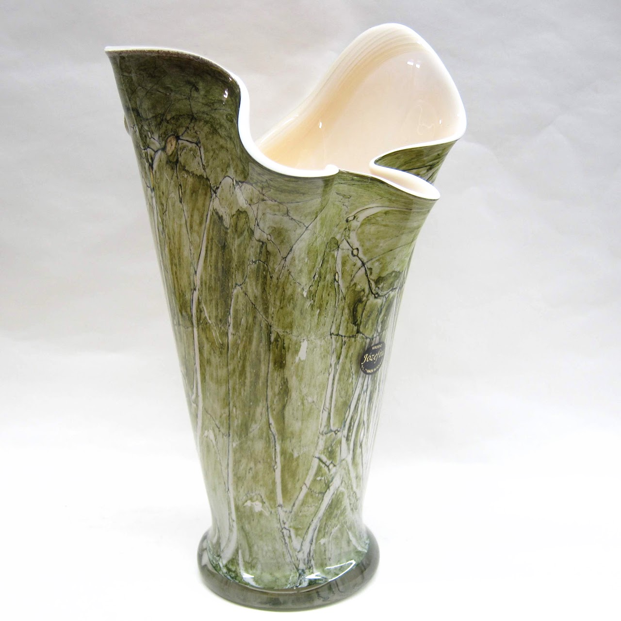 Krosno Jozefina Blown Glass Vase