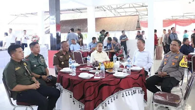 Bupati FDW Bersama Forkopimda Sambut Kunker Kepala Kejati Sulut