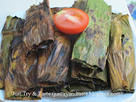 Resep Pepes Batang Talas & Tempe JTT