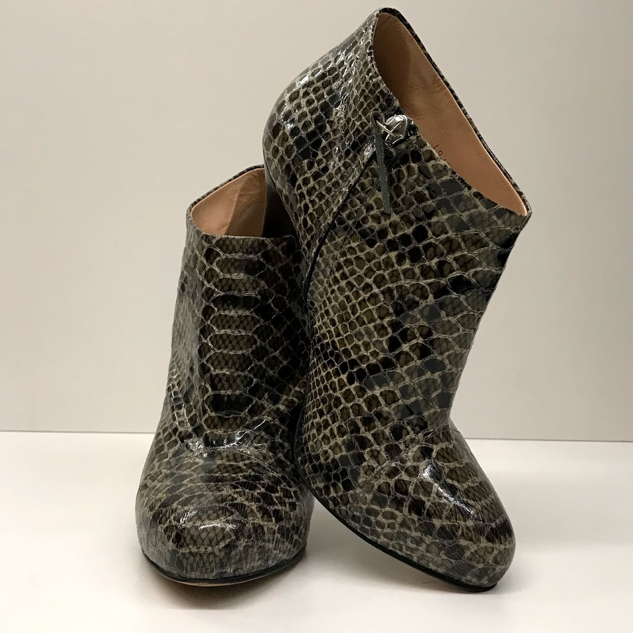 Giuseppe Python Booties