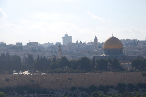 Jerusalem as seen from Mt , Israel