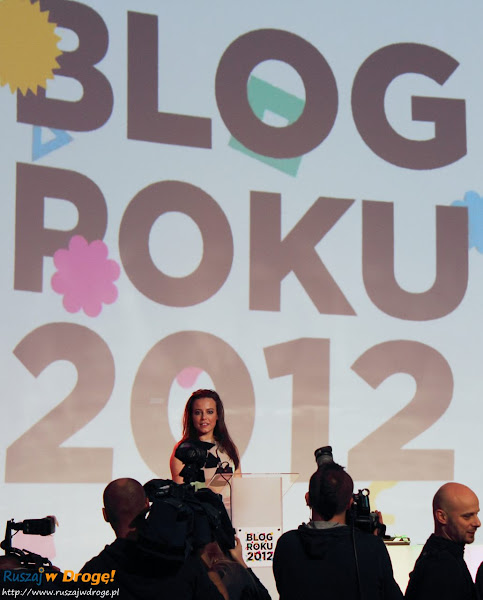 gala blog roku onet 2012 - anna mucha ogłasza zwycięzców