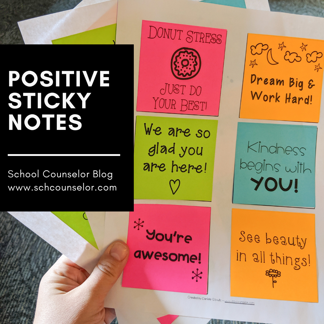 Positive Growth Mindset Sticky Note Templates  Motivational notes, Sticky  notes quotes, Sticky notes