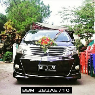 Sewa Mobil Alphard Pengantin Solo