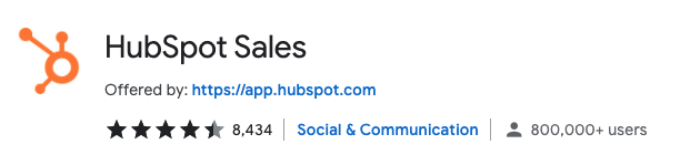 Extensão do Google Chrome para aumentar sua produtividade - HubSpot Sales
