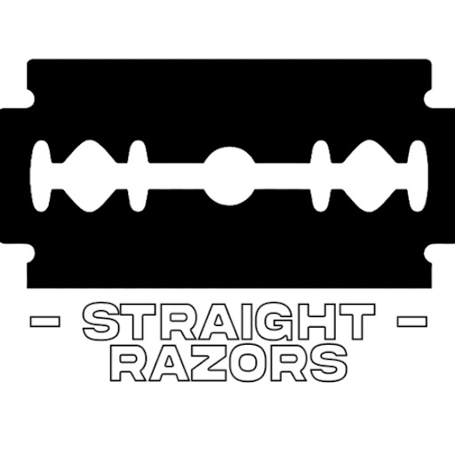 Straight Razors barbershop logo