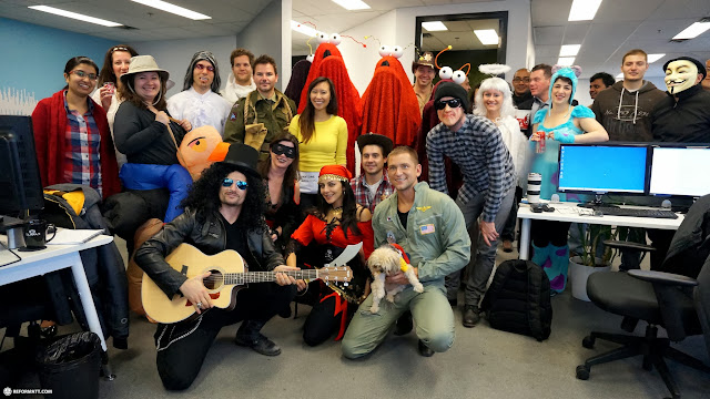 the Climax Team during Halloween 2013 in Etobicoke, Canada 