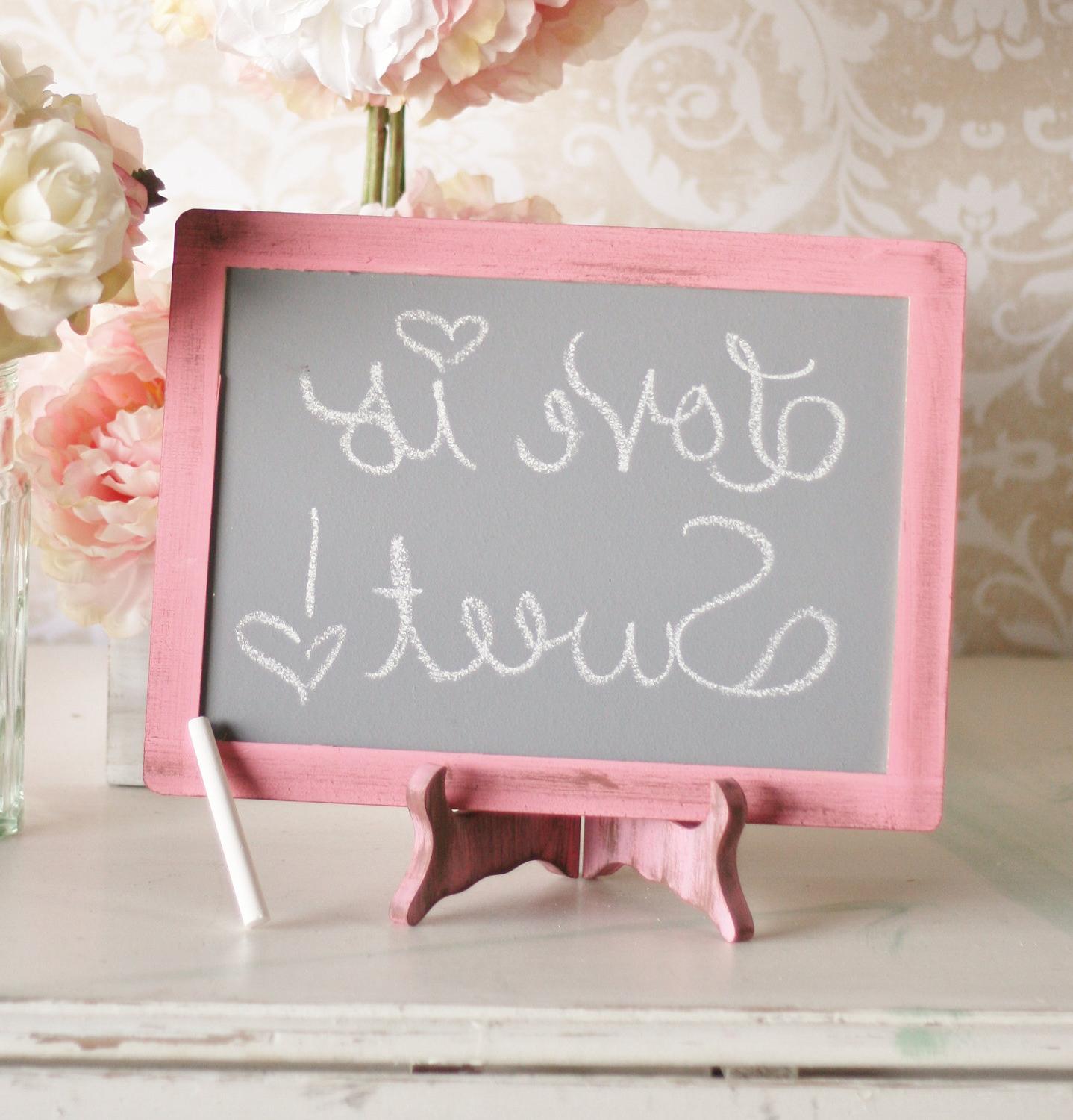 Wedding Chalkboard Sign Shabby