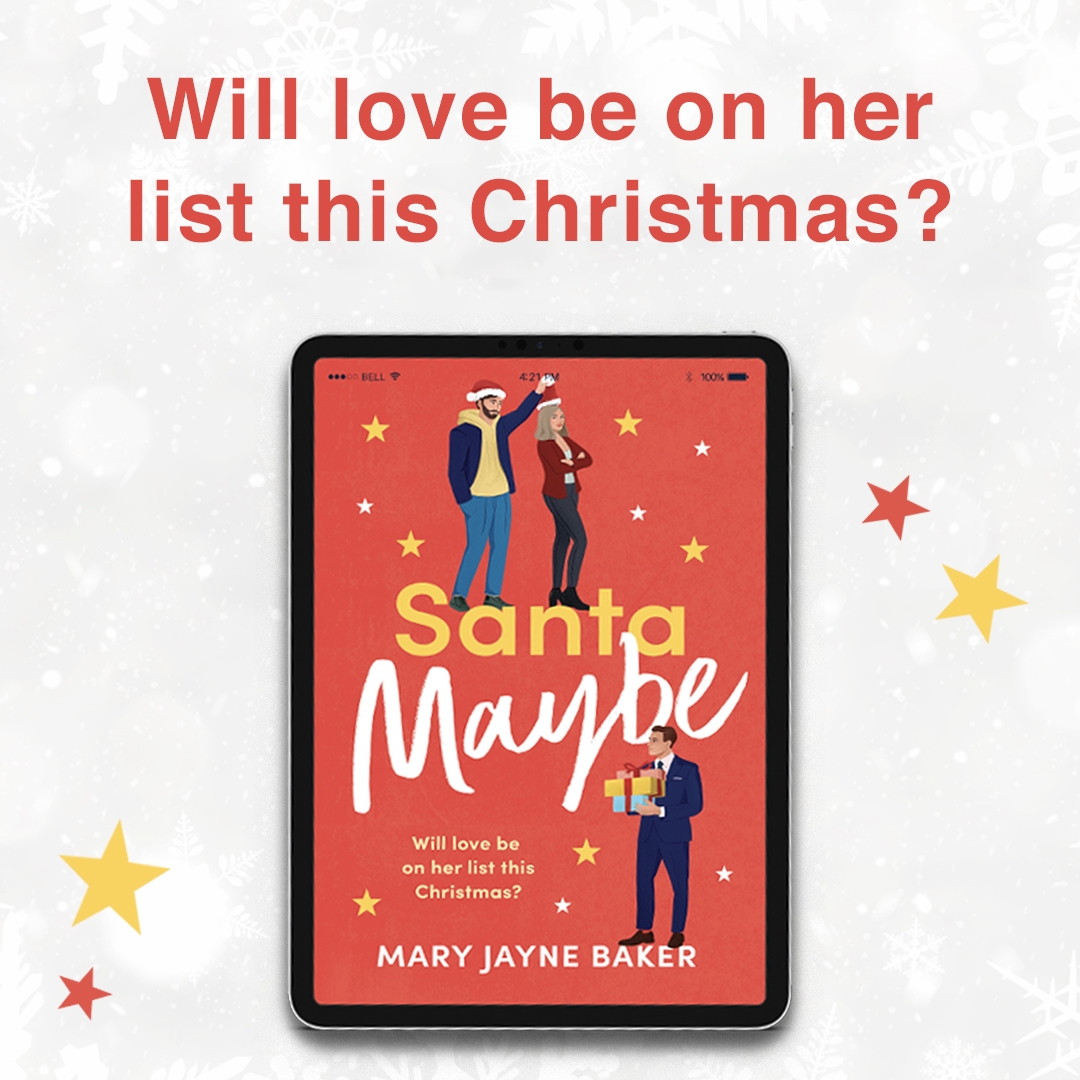 Santa Maybe by Mary Jayne Baker Blog Tour Book Review Rebecca Reads