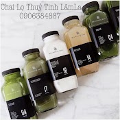 Chai Thuỷ Tinh Vuông Cao Miệng Rộng Nắp Nhựa 250Ml 350Ml 500Ml | Đựng Nước Ép , Detox , Sữa Chua