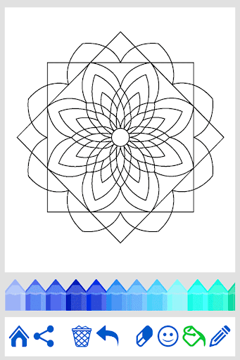 Mandala: Coloring for adults