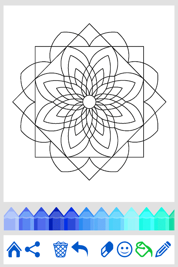 mandala coloring pages for adults app - photo #45