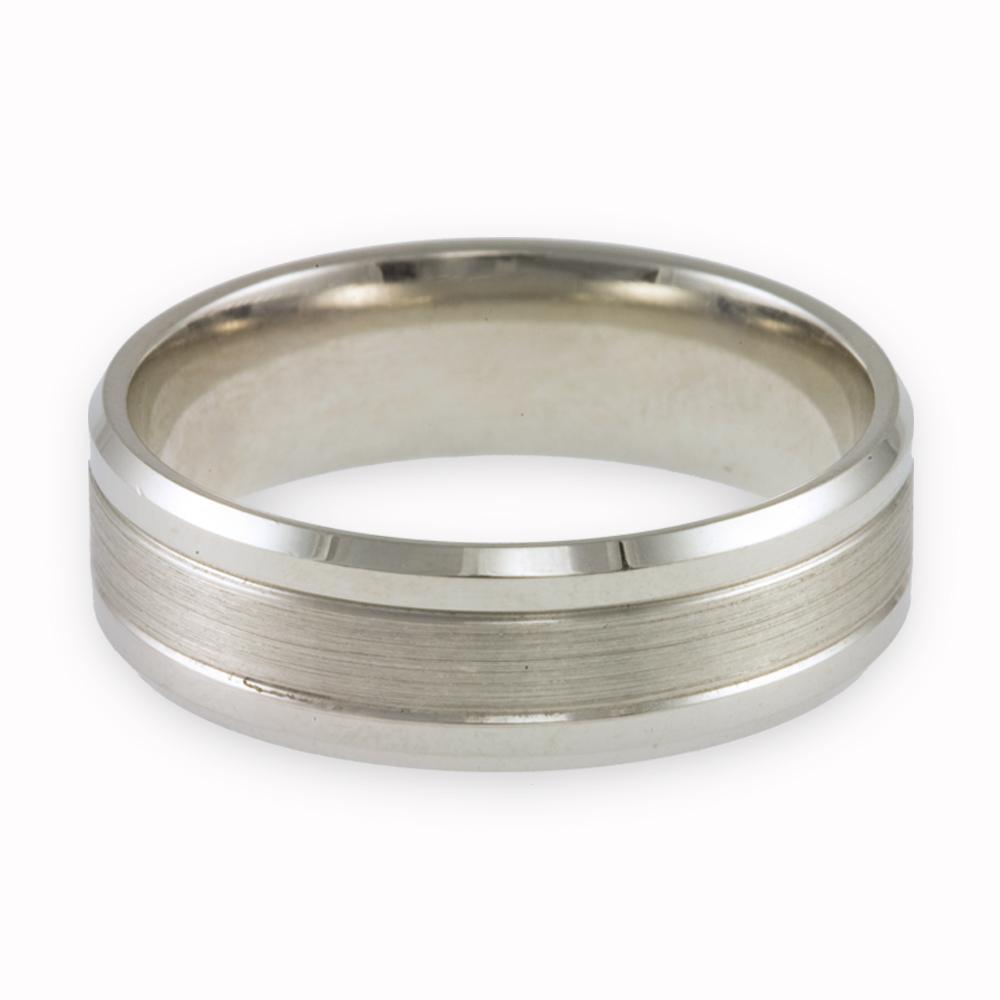 Polished Wedding Band 6mm