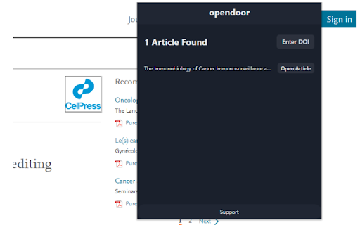 opendoor