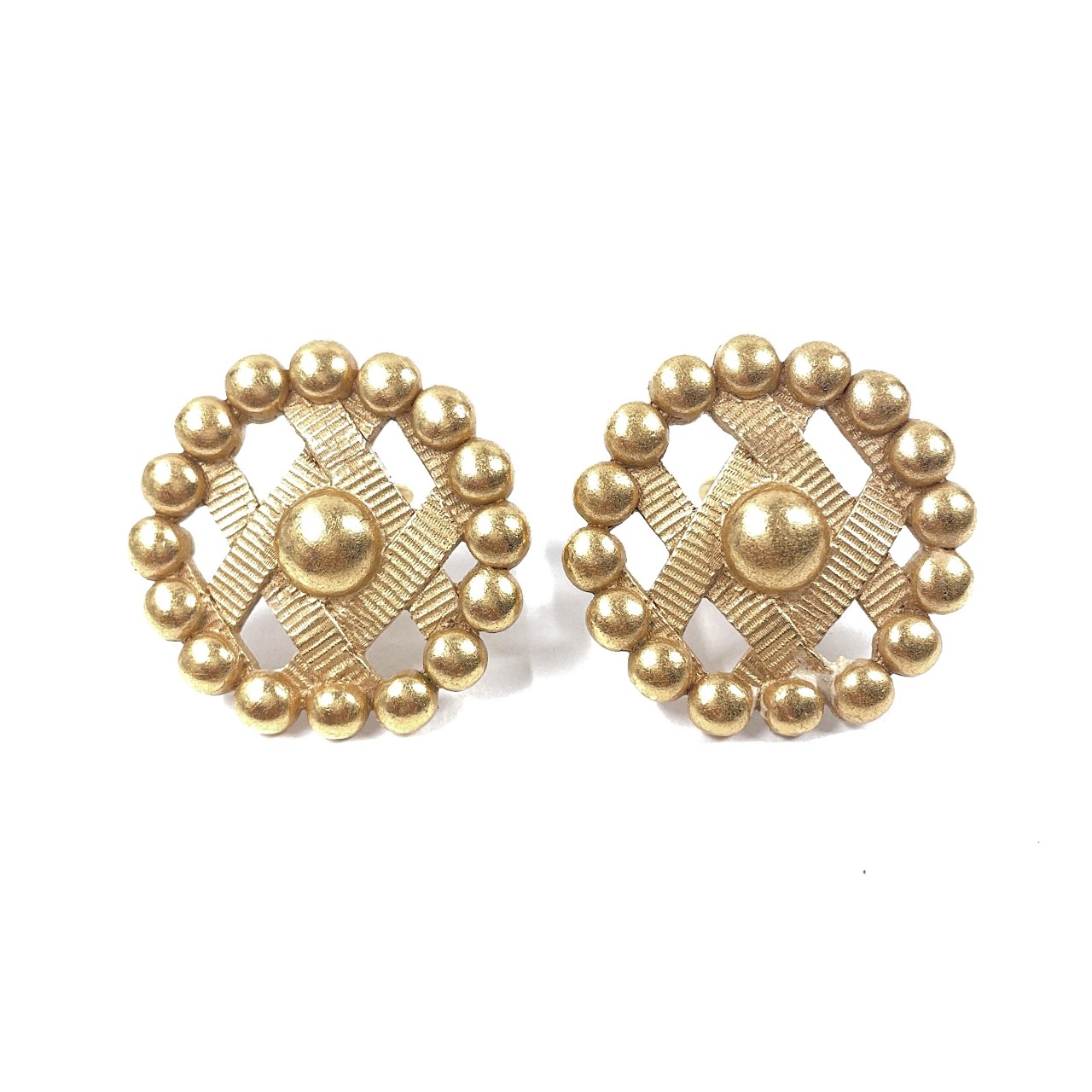 Balenciaga Clip Earrings