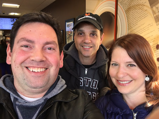 Geno with Ralph Macchio