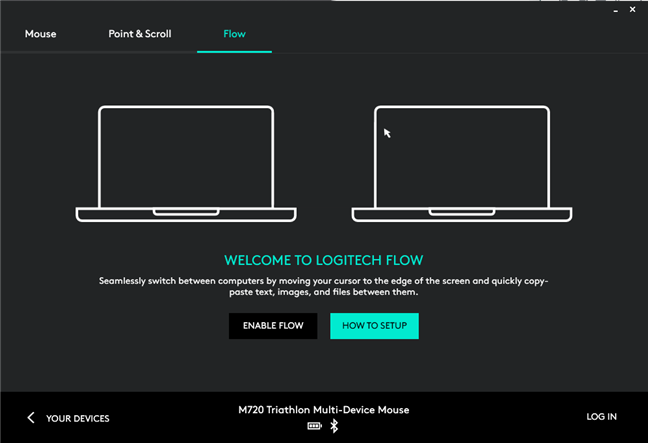 วิธีการทำงานของ Logitech Flow