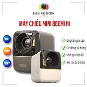 Máy Chiếu Mini Full Hd Beemi H1 Máy Chiếu Phim Gia Đình Chếu Lên Tường 1080P Wifi Bluetooth Hdmi Usb Hệ Điều Hành Andro