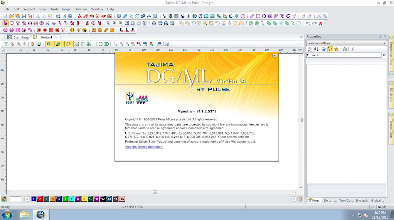 Download Embroidery Software Tajima14 DG ML By Pulse Full Setup 1
