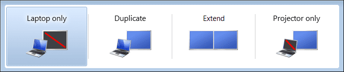 In Windows 7 zou de optie Alleen computer aanwezig zijn, selecteer die optie
