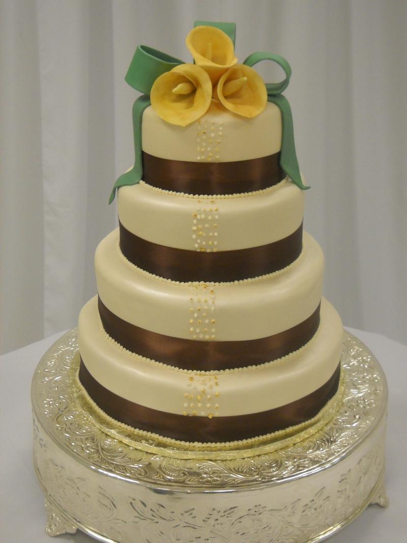 wedding and quinceanera cake