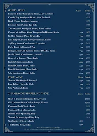 Club Naila - Naila Bagh Palace menu 2